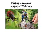 Картограмма регистрации мест укусов клещей в Дзержинском районе в апреле 2026 года